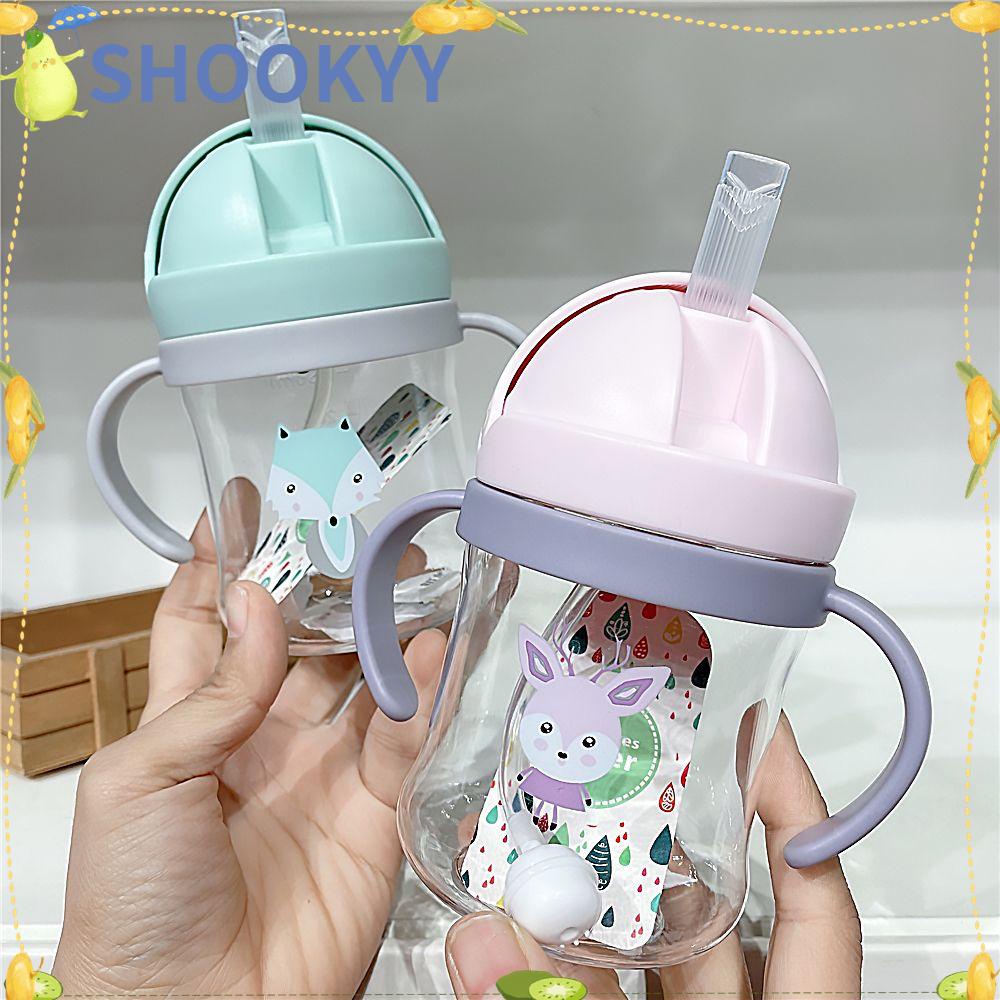 Chookyy Sippy Cups Botol Air Food Grade 250ML Handle Gelas Makan