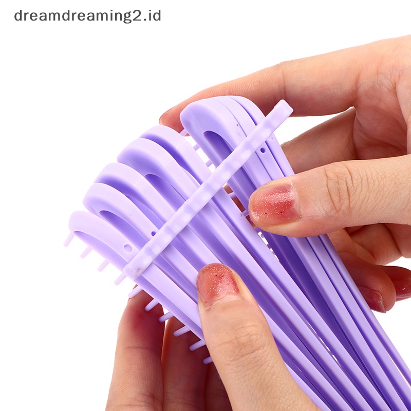 (drea) 1pc Sisir Rambut Sikat Rambut Detangling Brush Salon Pijat Aneka Alat Rambut Keriting //