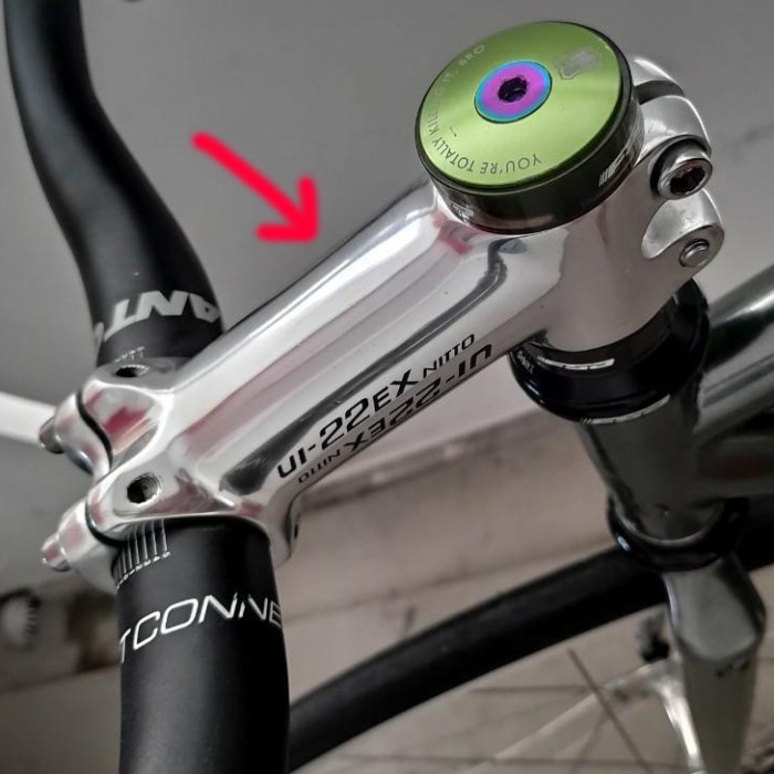 Nitto UI 22 EX Stem Silver