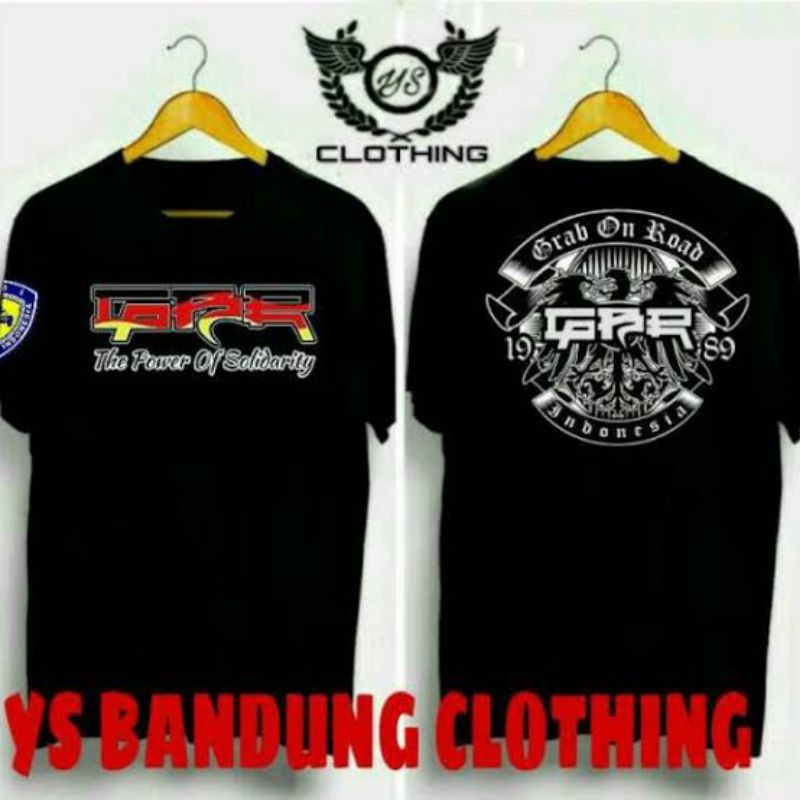 ABS_  BAJU KAOS GBR GRAB ON ROAD #GBR #GRABONROAD