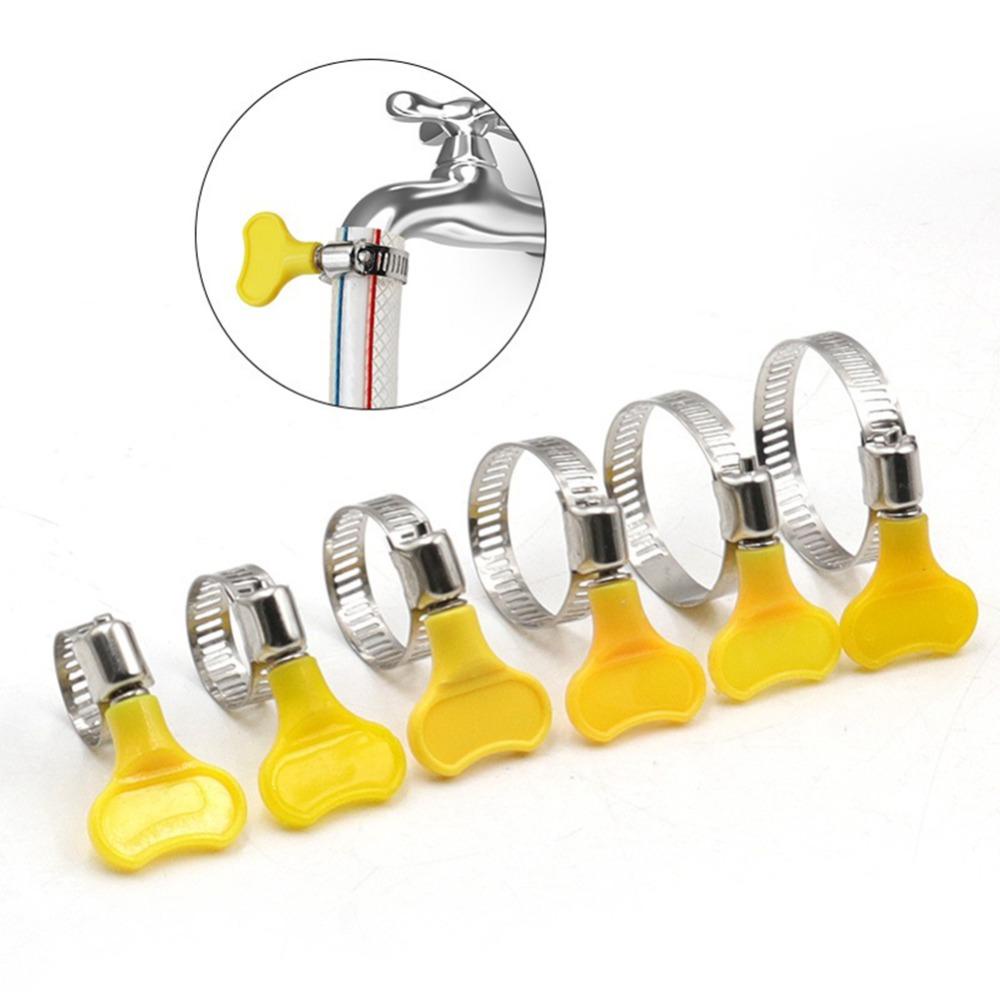 Lanfy Drive Hose Clamp Butterfly 10pcs Klem Tabung Hoop Spring Clip Klem Selang