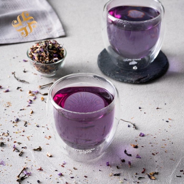 

N.E.W TO A TEA COLORFUL HEALTH REMEDY BLUE, PURPLE, YELLOW, RED TEA - 50gr - Purple Punch