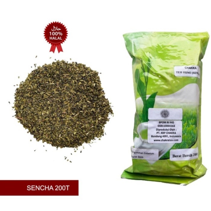 

N.E.W Sencha Ocha Japanese Green Tea Teh Hijau 200gr