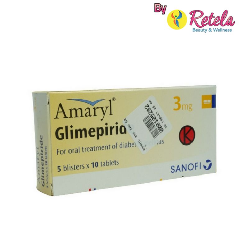 Amaryl 3mg Tab 10`S