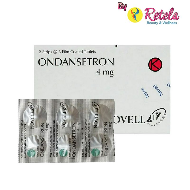 ONDANSETRON 4MG 1 STRIP 6 TABLET NOVELL