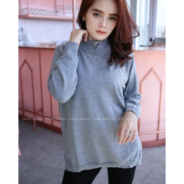 JOYLYN KNIT TOP atasan rajut wanita