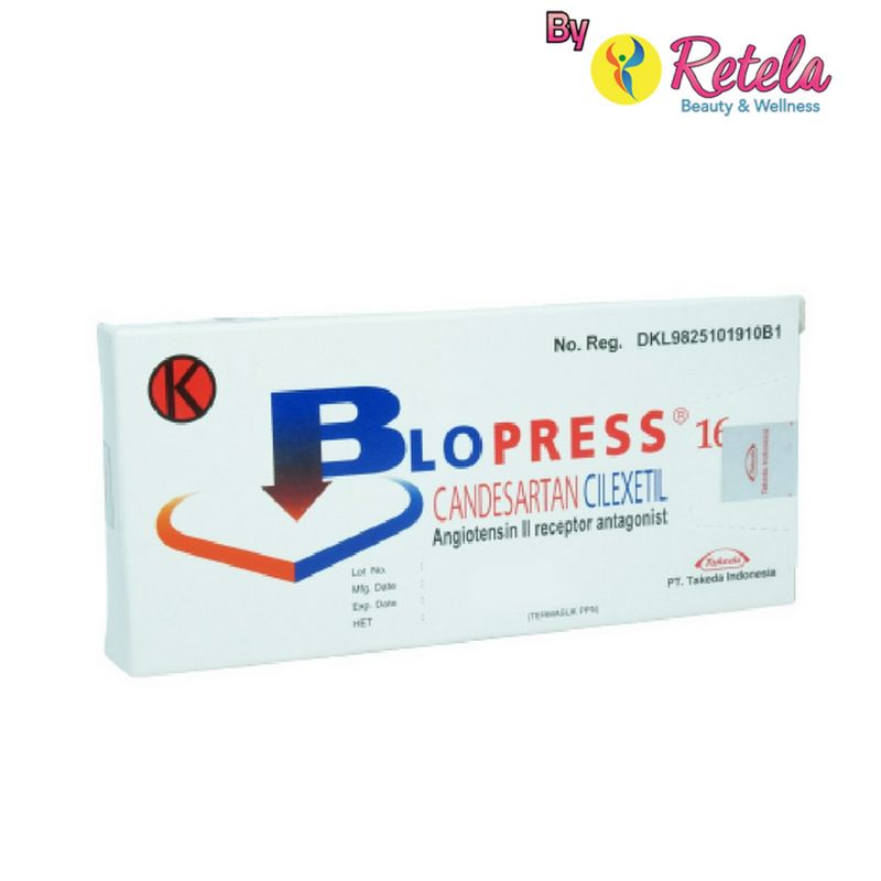 BLOPRESS 16MG 1 STRIP 7 TABLET