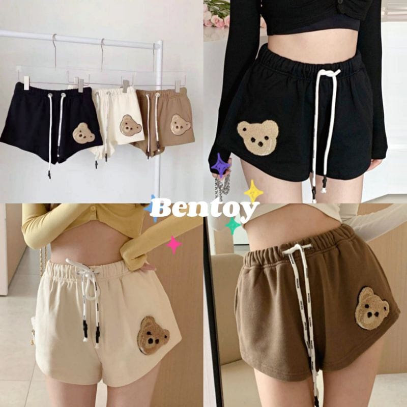 HOTPANT BENTOY Fashion Celana Pendek Wanita Kekinian Causal