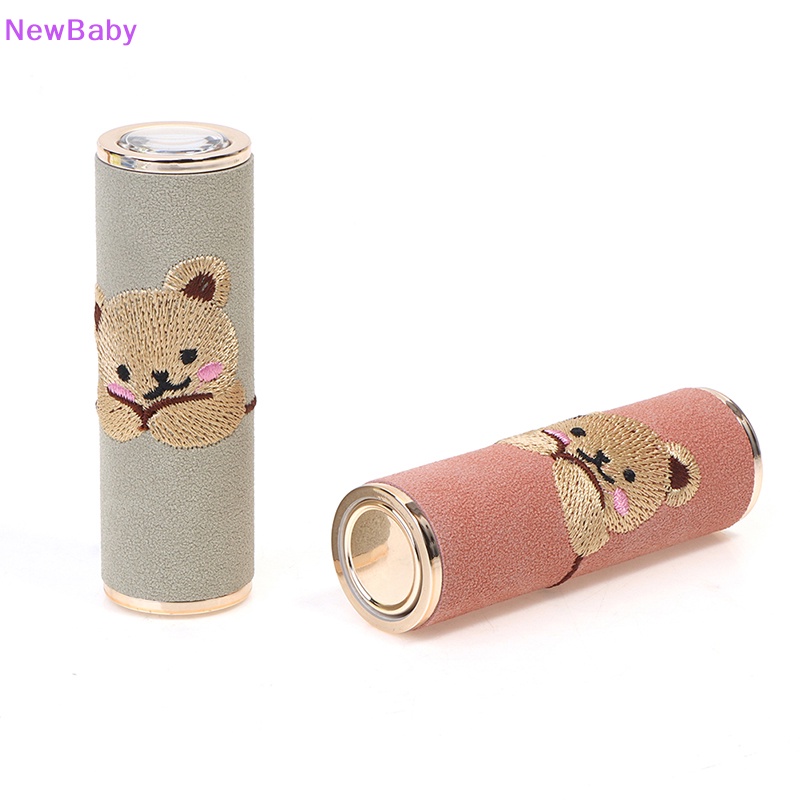 Newbaby DIY Botol Kosong Kemasan Silinder Kosmetik Lip Gloss Wadah ID