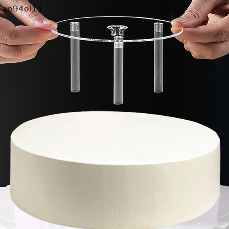 Xo Multi-layer Cake Support Set Frame Stand Kue Praktis Round Dessert Support OL