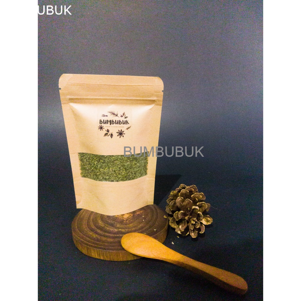 

Bumbubuk Parsley 30gr / Peterseli / Daun Parsley Kering / Parsley Flakes / Parsli