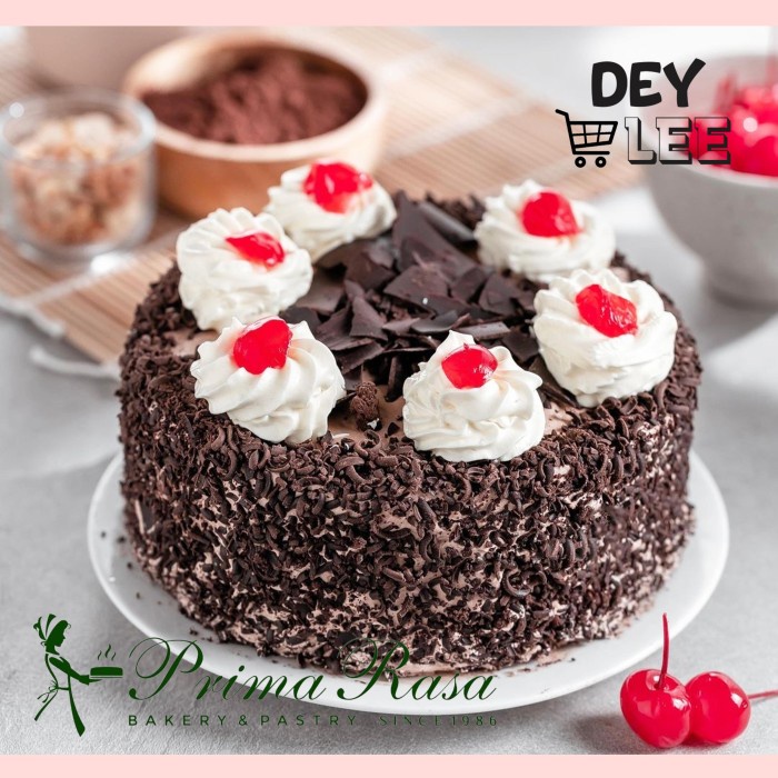 

PRIMARASA Black Forest Birthday Cake Kue Ulang Tahun Prima Rasa Choco