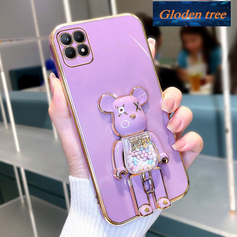 REALME Pohon toserba mustofaloden mustofaealme 8i Casing telepon intipoftcase kampaslectroplated silikon tahan guncangan mustofarotector suketmooth suketrote suketumper mustofaover desain baru