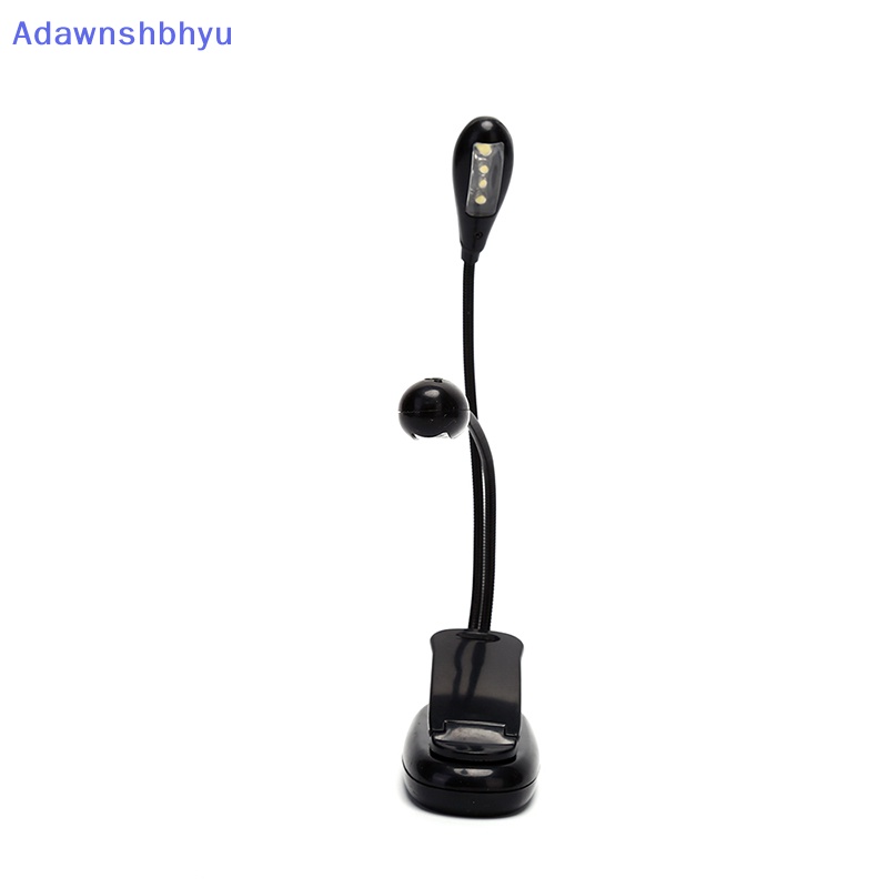 Adhyu Orchestra Music Stand Light LED Clip-on Adjustable Lampu Baca Buku USB ID