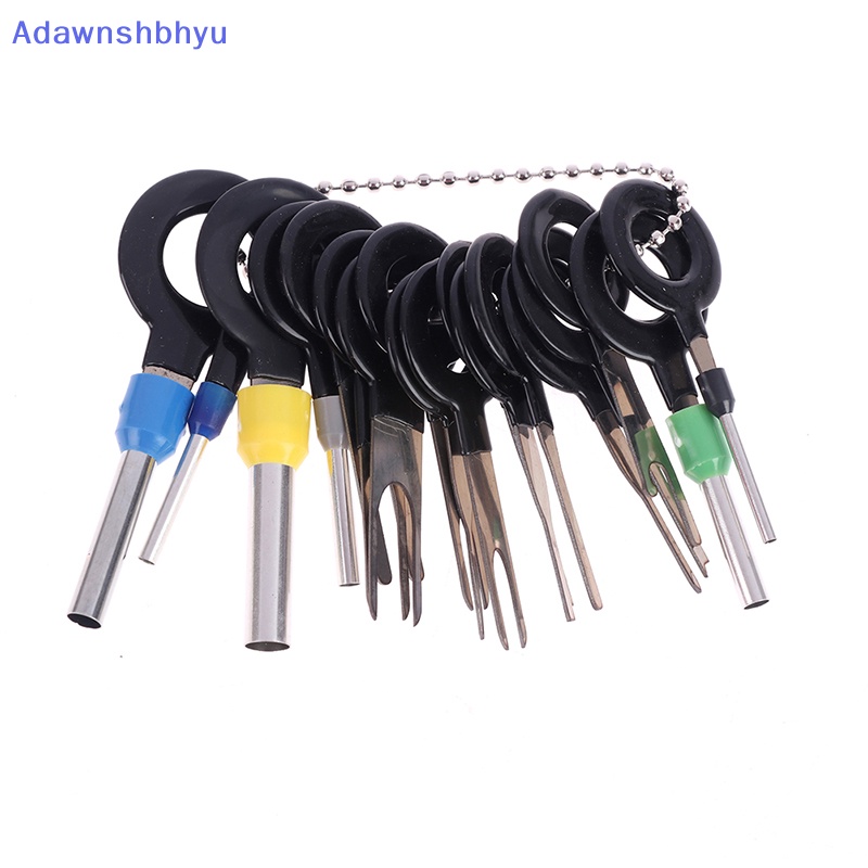 Adhyu 18Pcs Plug Mobil Terminal Remove Tool Set Kunci Pin Otomotif Kit Aksesoris ID