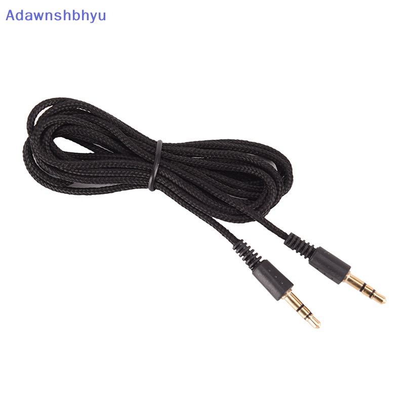 Adhyu Kabel aux 2m 3.5mm male to male Alat Bantu audio Musik Suara stereo ID