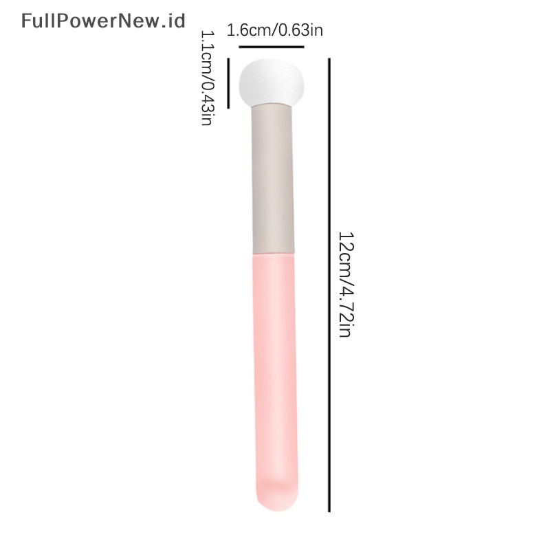 Power 1Pcs Gradient Shading Pen Dotg Brush Spons Kepala Nail Art Brush Tool ID