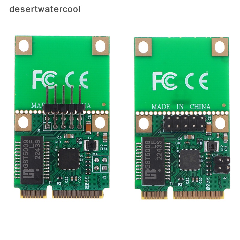 Deid 1Set Kartu Jaringan Mini PCI-E 1000Mbps Gigabit Ethernet RJ45 LAN Network Adapter Built-in Wired LAN Martijn