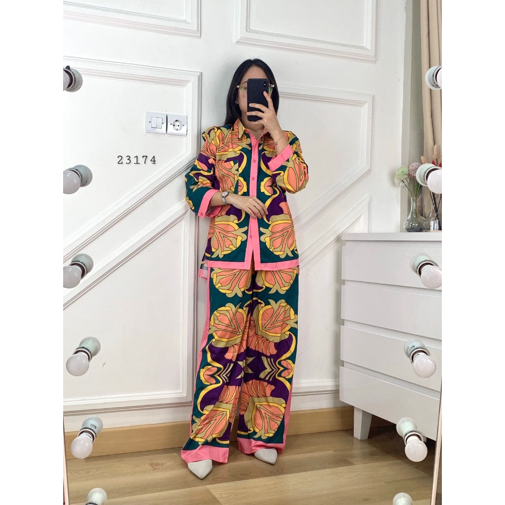 Setelan Wanita Import Bangkok I Baju One Set wanita Kekinian I Setelan Wanita Set