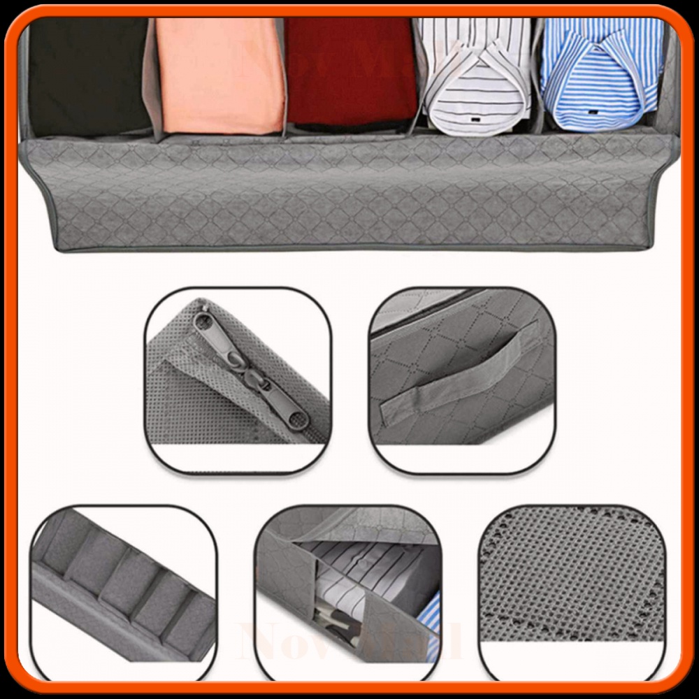 Rak Pakaian Minimalis Folding Storage Box 97 x 33 x 15cm - HR01