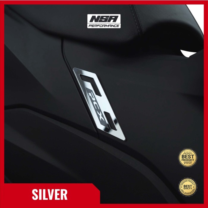 COVER SIDE BODY PCX 160 GARNISH LIST BODY SAMPING PCX 160 - SILVER