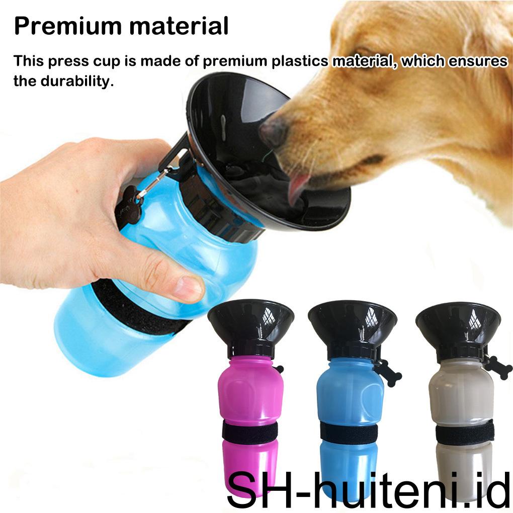 Water Bowl Botol Minum Puppy Drinker Handily Gripped Minimarket Tahan Lama Tekan Permukaan Halus Perlengkapan Anjing