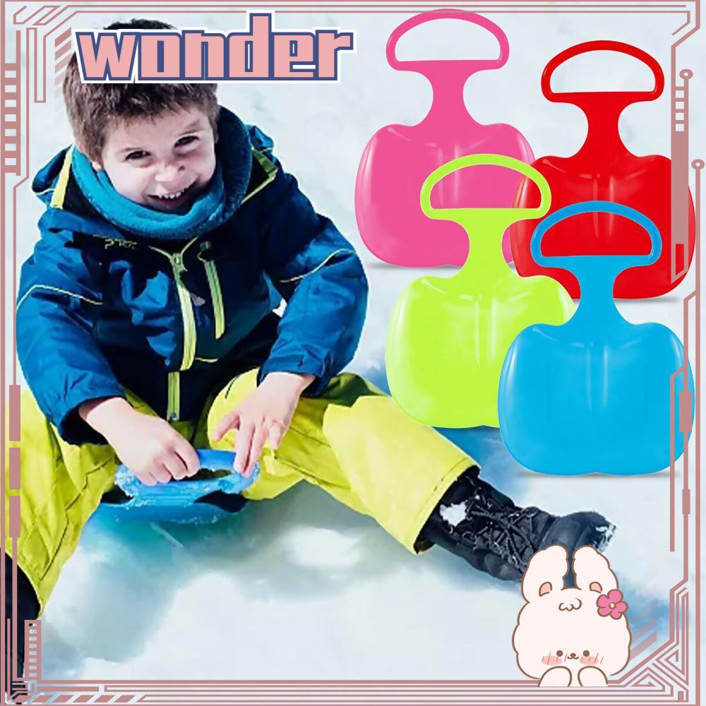 Wonder Kids Snow Sledge Outdoor Sports Sleigh Grass Toboggan Papan SKI