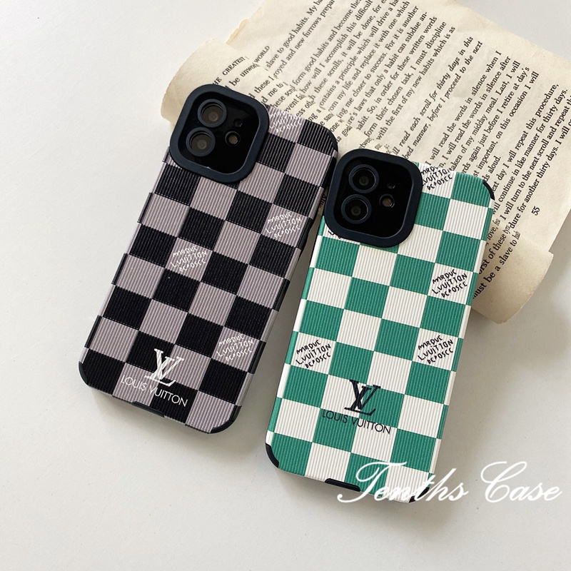 Kompatibel Untuk Iphone14 13 12 11 Pro Max X XR Xs Max7 8 Plus SE 2020fashion Vertical Grain Phone Case Soft Back Cover