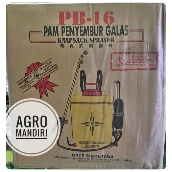 Semprotan Knapsack Sprayer Manual Malaysia PB 16 Liter