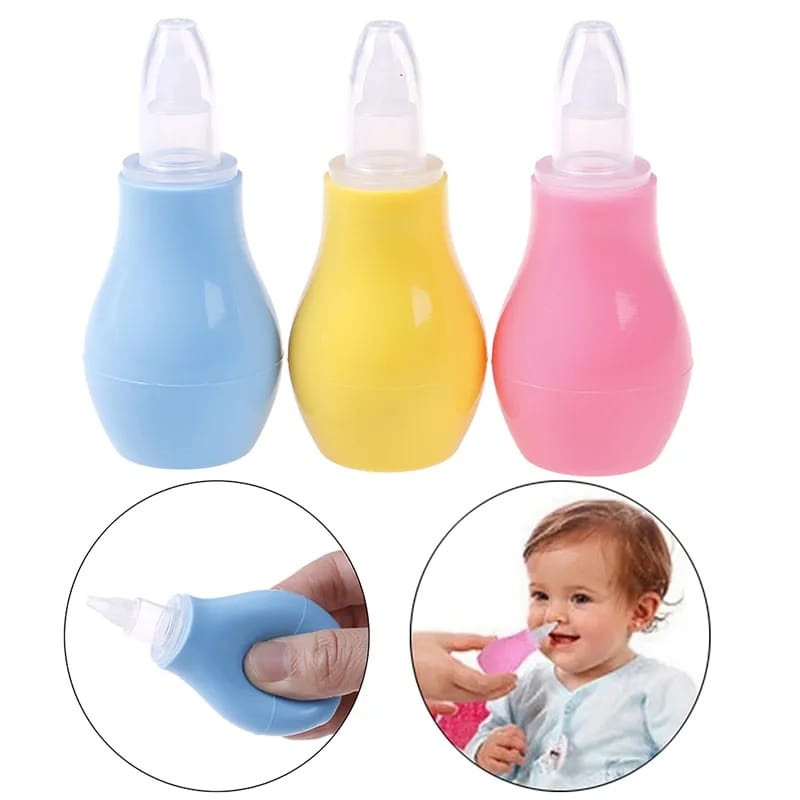 Alat Penyedot Lendir Pembersih Hidung Bayi Silikon Nasal Aspirator