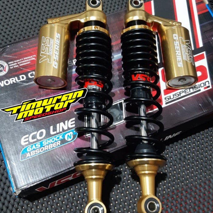 READY SHOCK YSS G SERIES GOLD 320 MM HITAM ORIGINAL