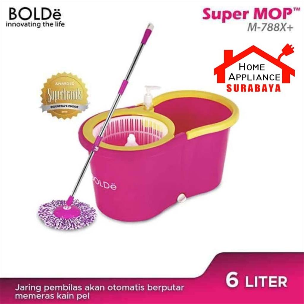 BOLDe Super Mop M-788X+ - Alat Pel Pembersih Lantai