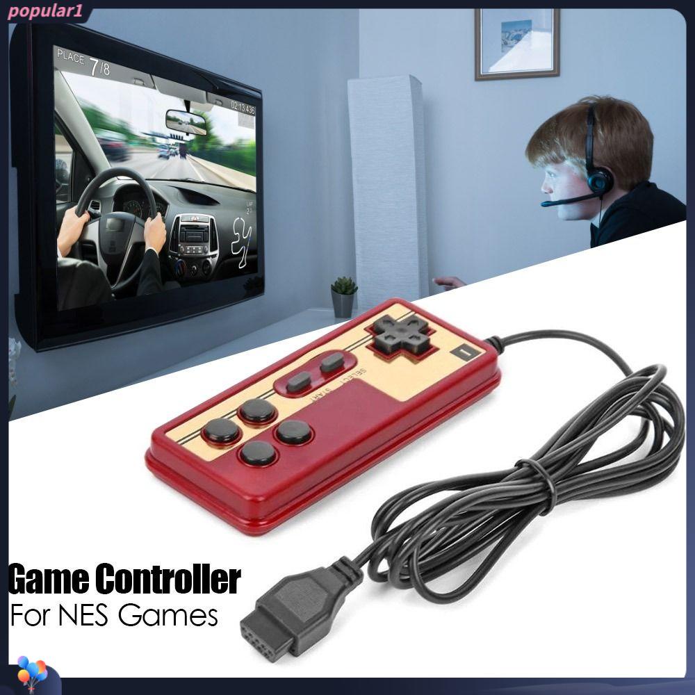 POPULAR Controller Game Populer 9pin Untuk Gamepad Plug-and-Play NES Games