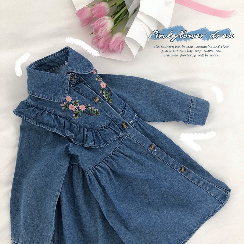 2-6 thn || DRESS BAJU KEMEJA BAYI PAKAIAN ANAK PEREMPUAN MDD MM