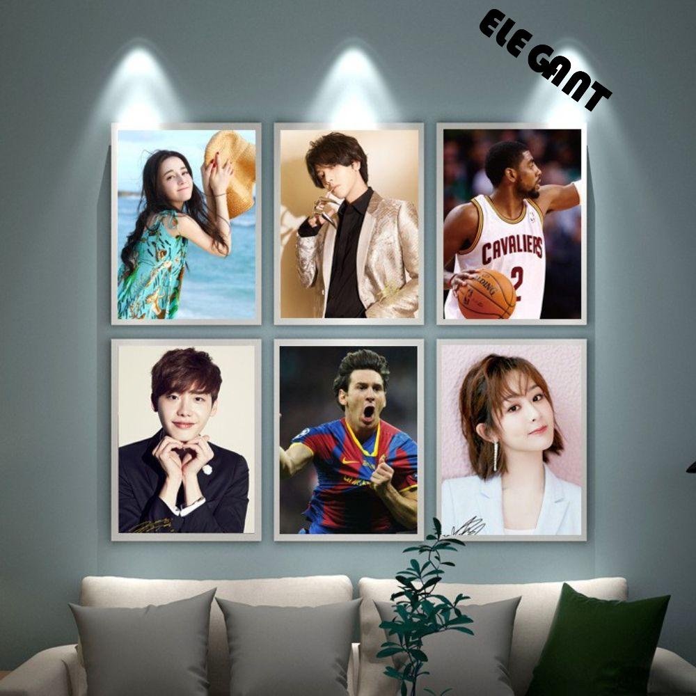 【 ELEGANT 】 Poster Bintang Xiao Zhan 8pcs /set Kamar Tidur Asrama Chen Qing Ling Wallpaper