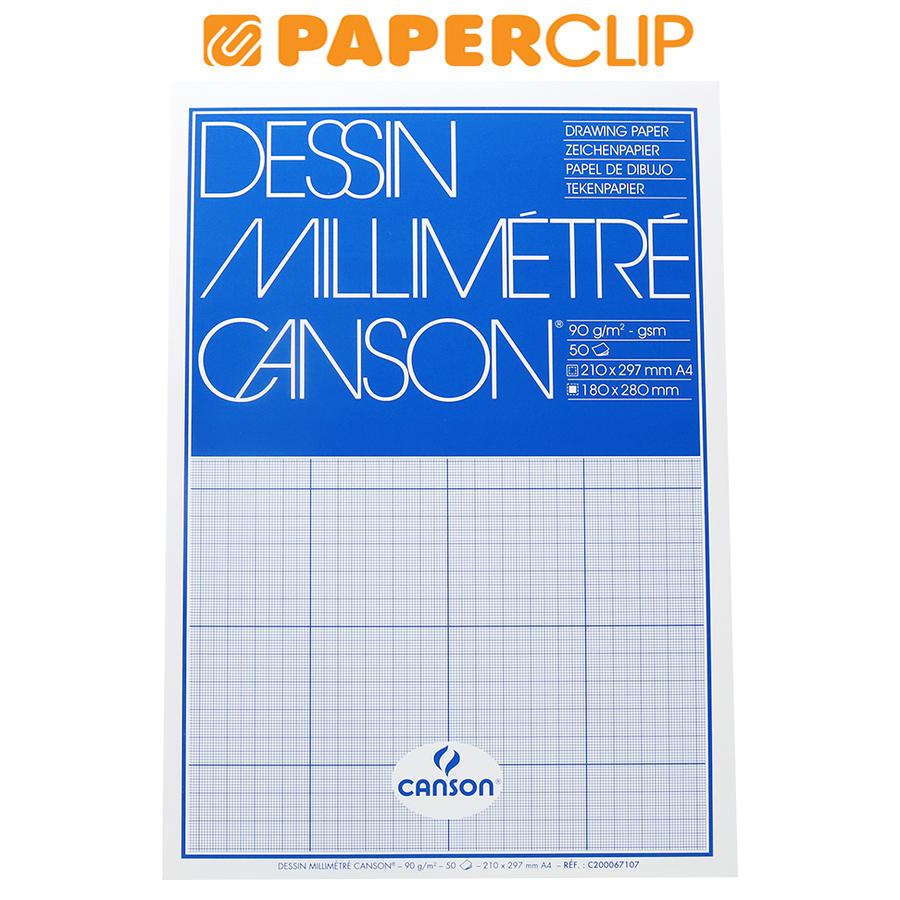 

KERTAS CANSON MILLIMETER DRAWING PAPER 50S A4