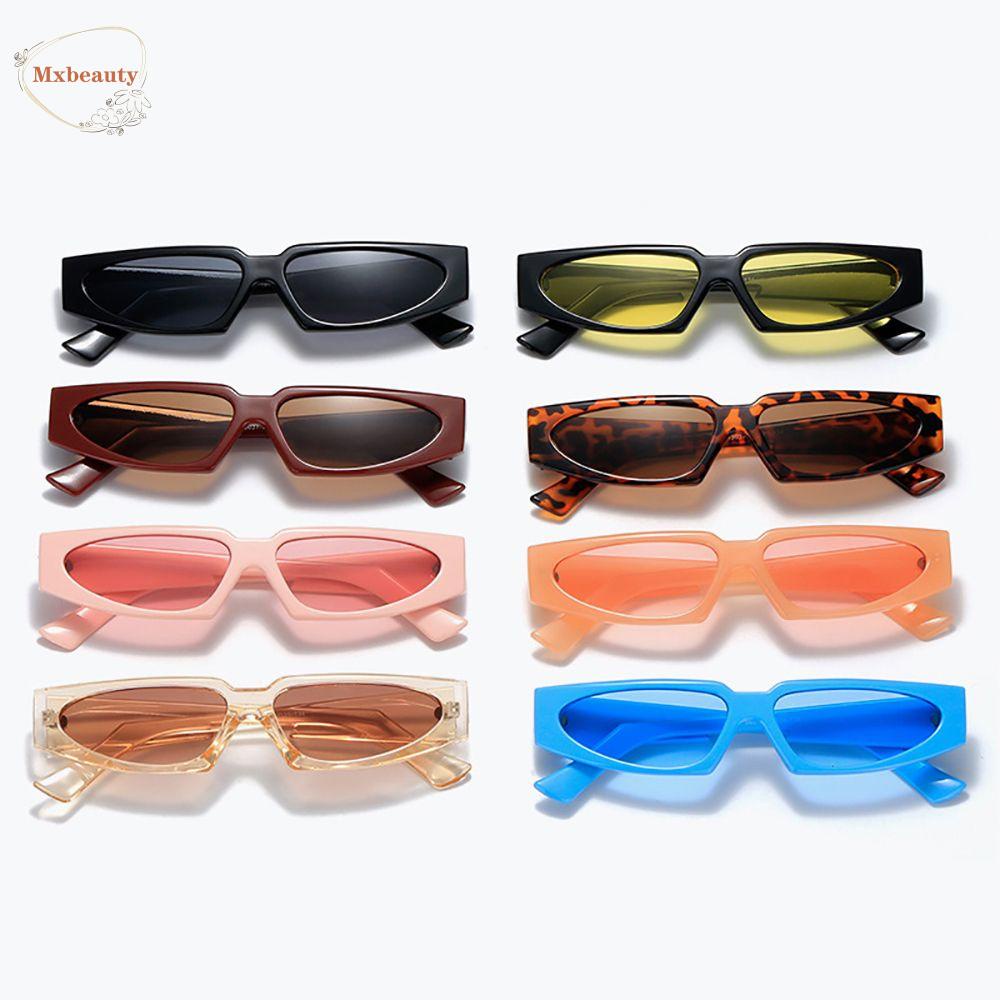 MXBEAUTY Triangle Sunglasses Kacamata Anti Radiasi UV Protection Candy Color Perempuan Korea Pria Kacamata Anti Radiasi Untuk Wanita Sale Kaca Anti Radiasi Wanita Kaca Mata