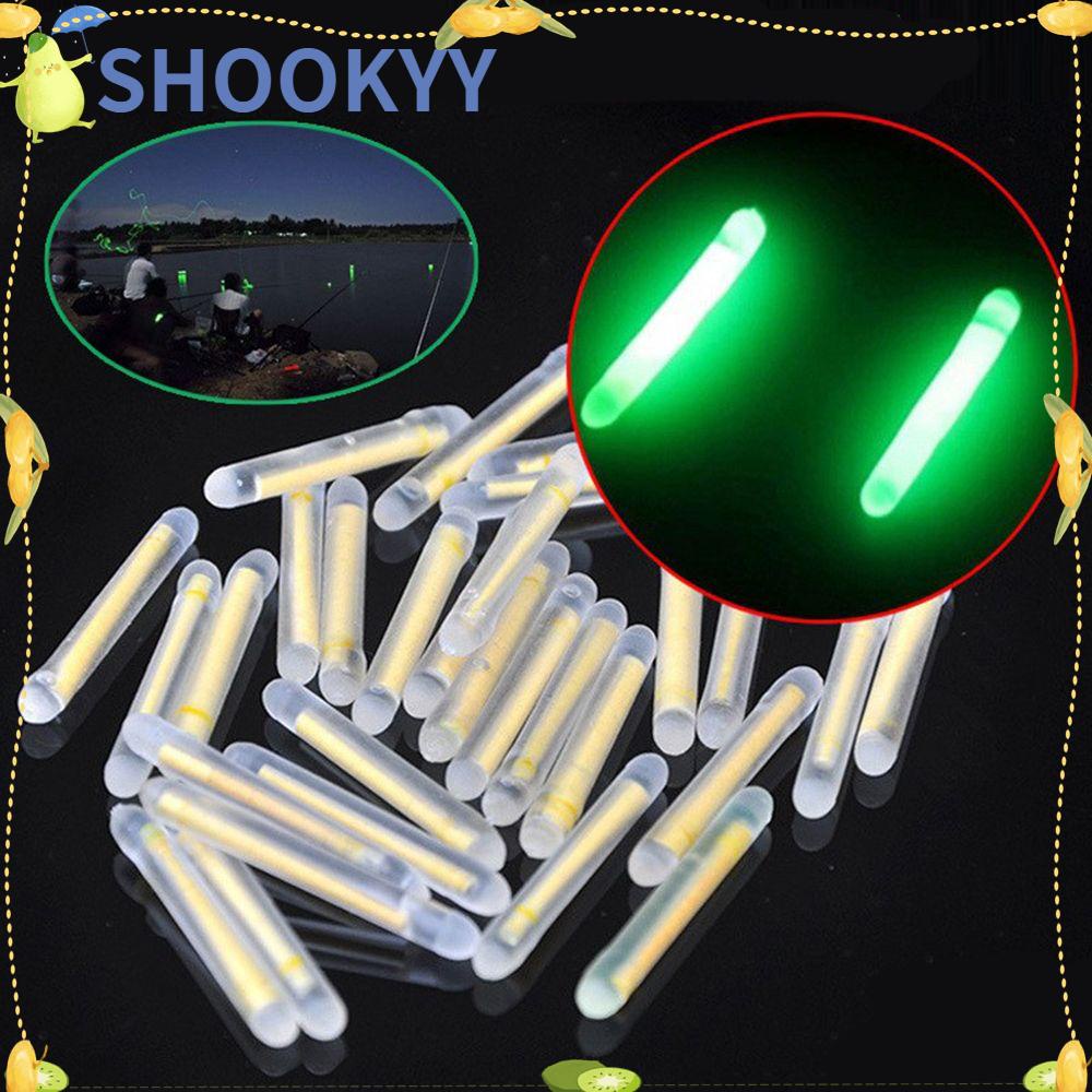 CHOOKYY 50pcs Tongkat Lampu Tahan Lama Malam Memancing Ultra Terang Luminous Bleaching Night Light