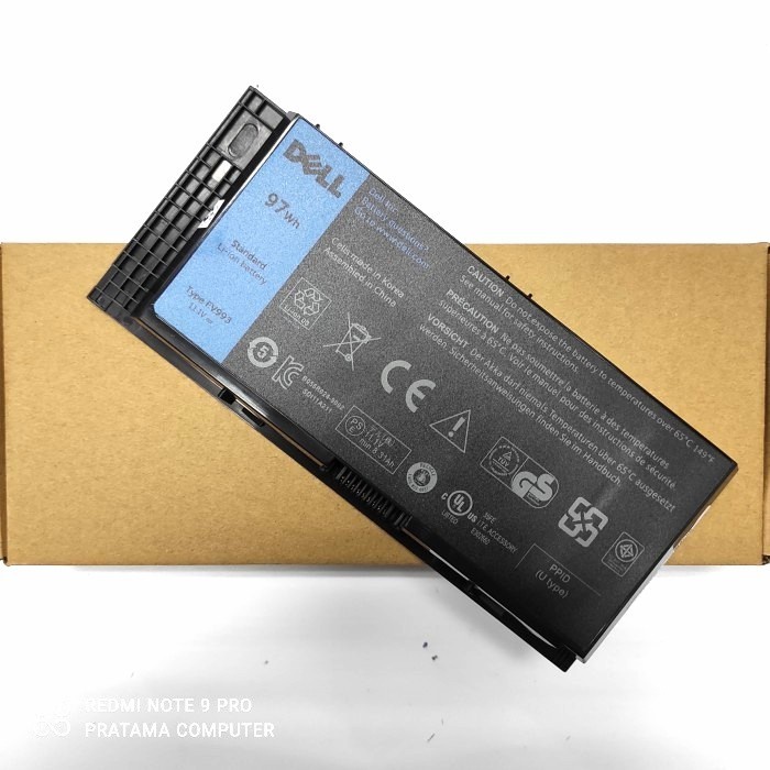 Baterai Battery Laptop Original Dell Precision M4600 M4700 M4800 M6600