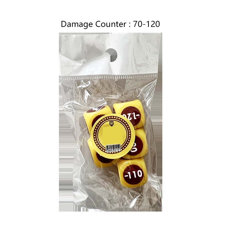 Pokemon Dadu Damage Counter GX VStar Aksesori Untuk Trading Card Game Props TCG Card Kartu Penanda Efek Status