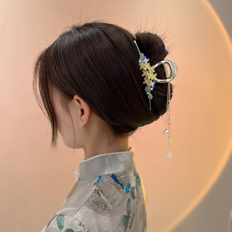 Jepit Rambut Korea Jedai Rumbai Fashion Wanita Elegan High Quality Impor