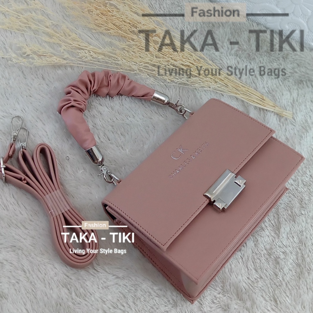 tas ceka kriting silver lock full acc import