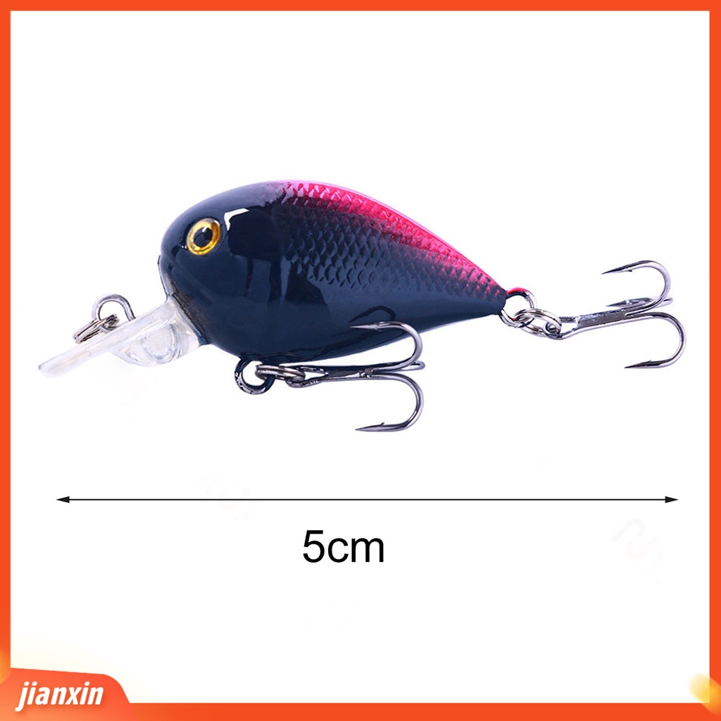 (In Stock) 5cm 5.5g Andal Umpan Pancing Bentuk Realistis Tahan Korosi Aksesoris Tahan Lama Umpan Palsu Perlengkapan Memancing