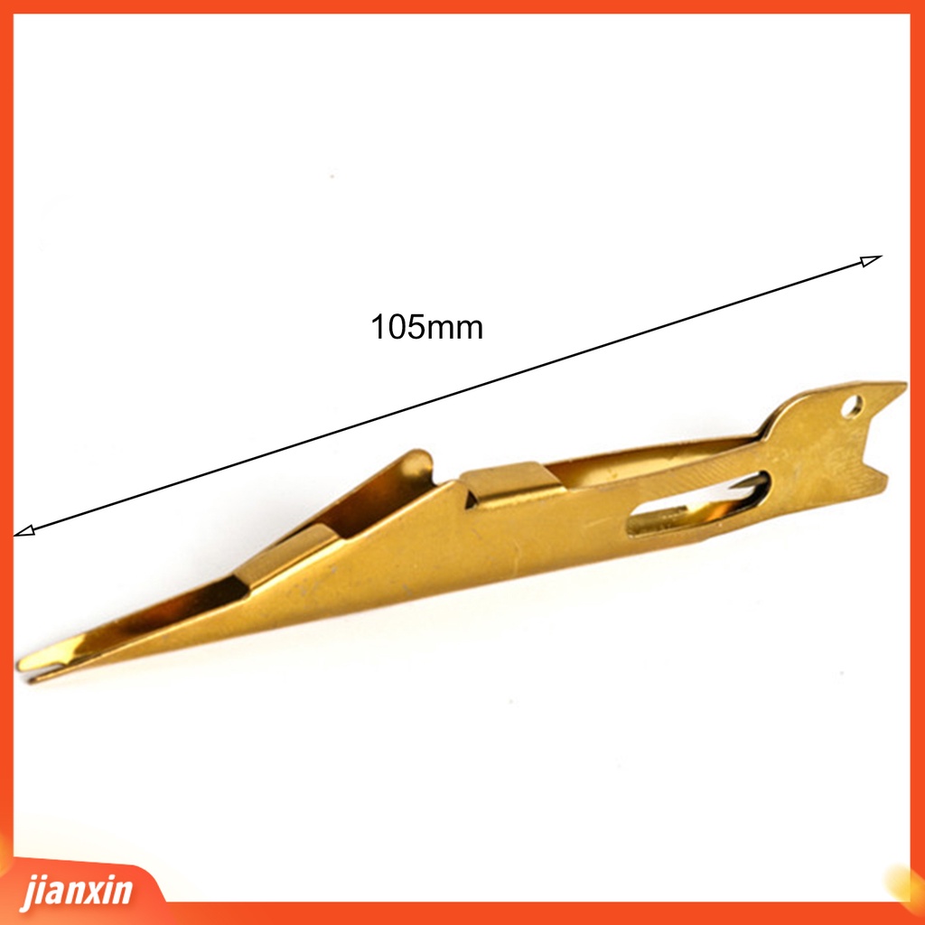 (In Stock) Fly Fishing Knotter Professional Portable Stainless Steel Fly Tying Tool Tyer Pancing Lalat Untuk Antusias Pancing