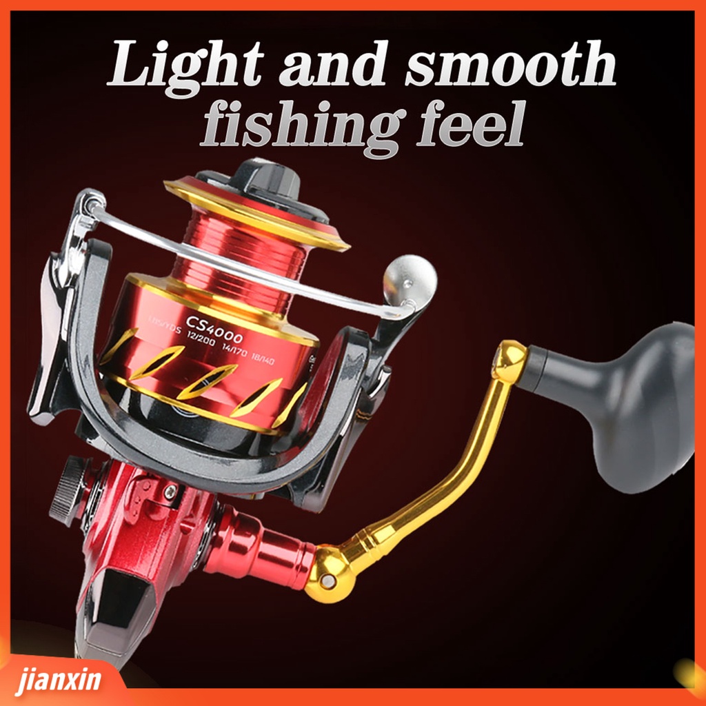 (In Stock) DEUKIO Hollow Spinning Fishing Wheel Fleksibel Aluminium Alloy Ukir Kawat Cangkir Berputar Gulungan Pancing Untuk Angling