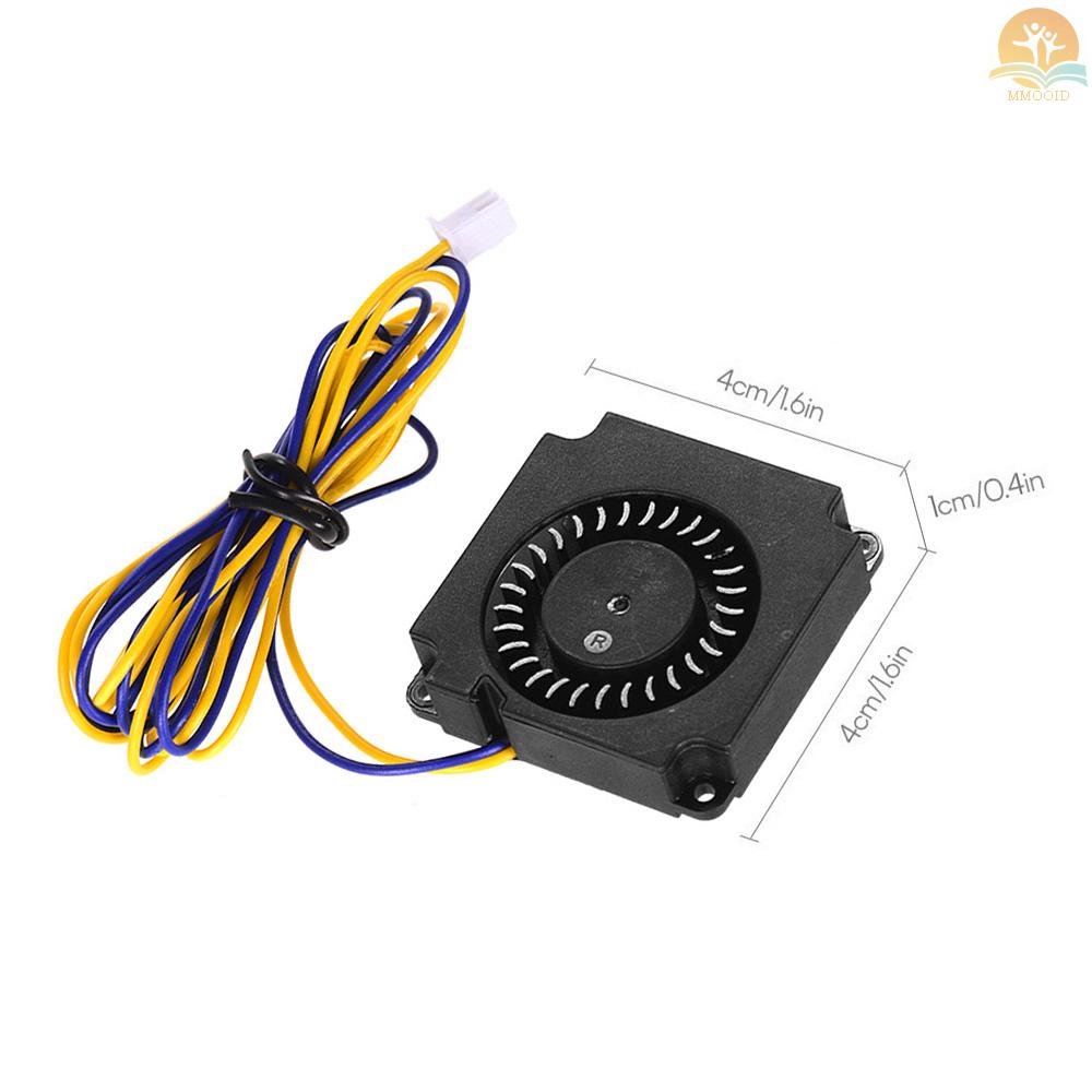 In Stock4010 Brushless Blower Cooling Fan Turbo Fan 40 * 40 * 10mm 24V DC Dengan Ball Bearing 2Pin Konektor Untuk CR-8S Ender 3D Printer Hotend Extruder