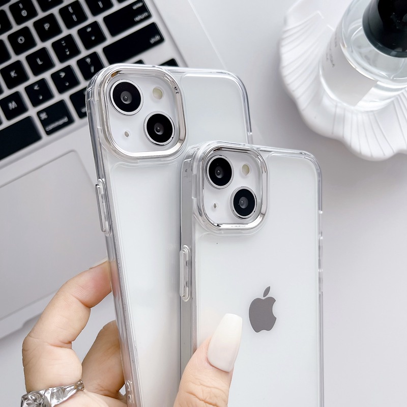 【Independent buttons】Clear Silicone Soft Case IPhone 6S 7 8 Plus SE XR XS Max 11 12 13 14 Pro Max 14 Plus