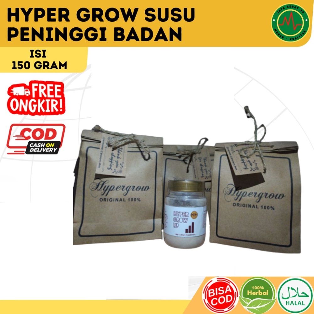 

[COD] HYPER GROW SUSU – Peninggi Badan Terlaris - susu penambah tinggi badan - suplemen tinggi badan