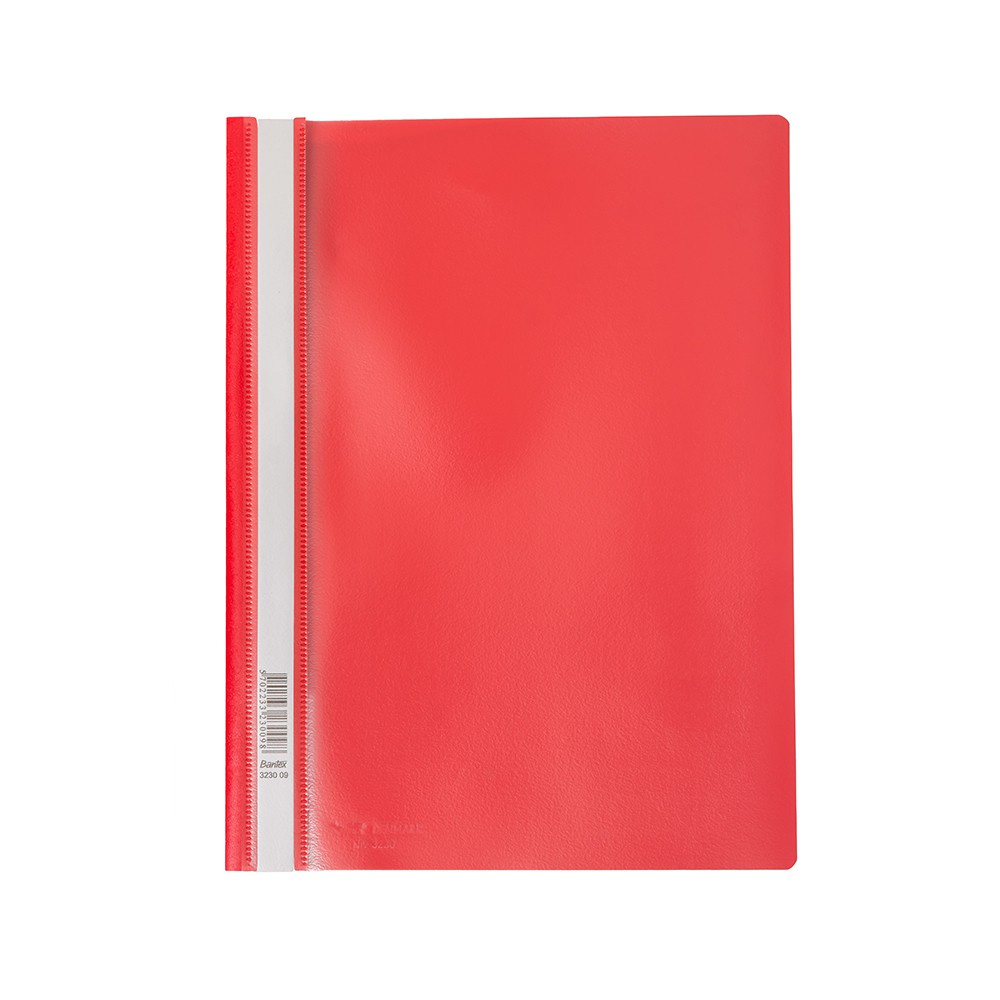 

[Artomas] Bantex Quotation Folders with Coloured Back Cover A4 Red 3230 09