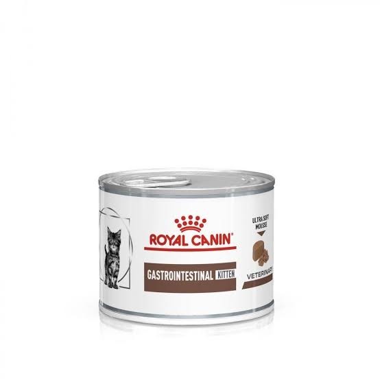Wet Food Cat ROYAL CANIN VET GASTRO INTESTINAL KITTEN CAN 195G Makanan Kucing Basah Khusus Kitten Ve